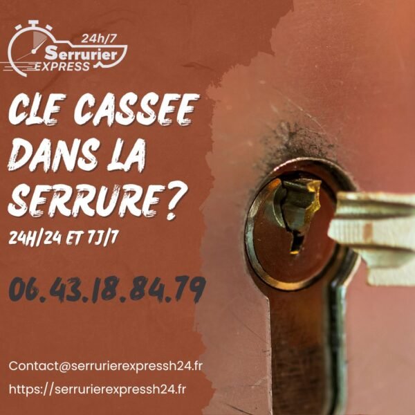 Clé cassée dans la serrure comment faire? serrurier express h24 intervention tout le Haut-rhin 68 et le territoire de belfort 90. 0643188479. serrurier mulhouse, serrurier colmar, serrurier belfort