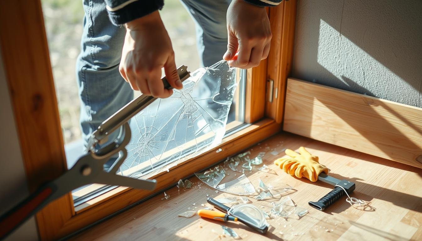 comment changer une vitre d'une fenetre