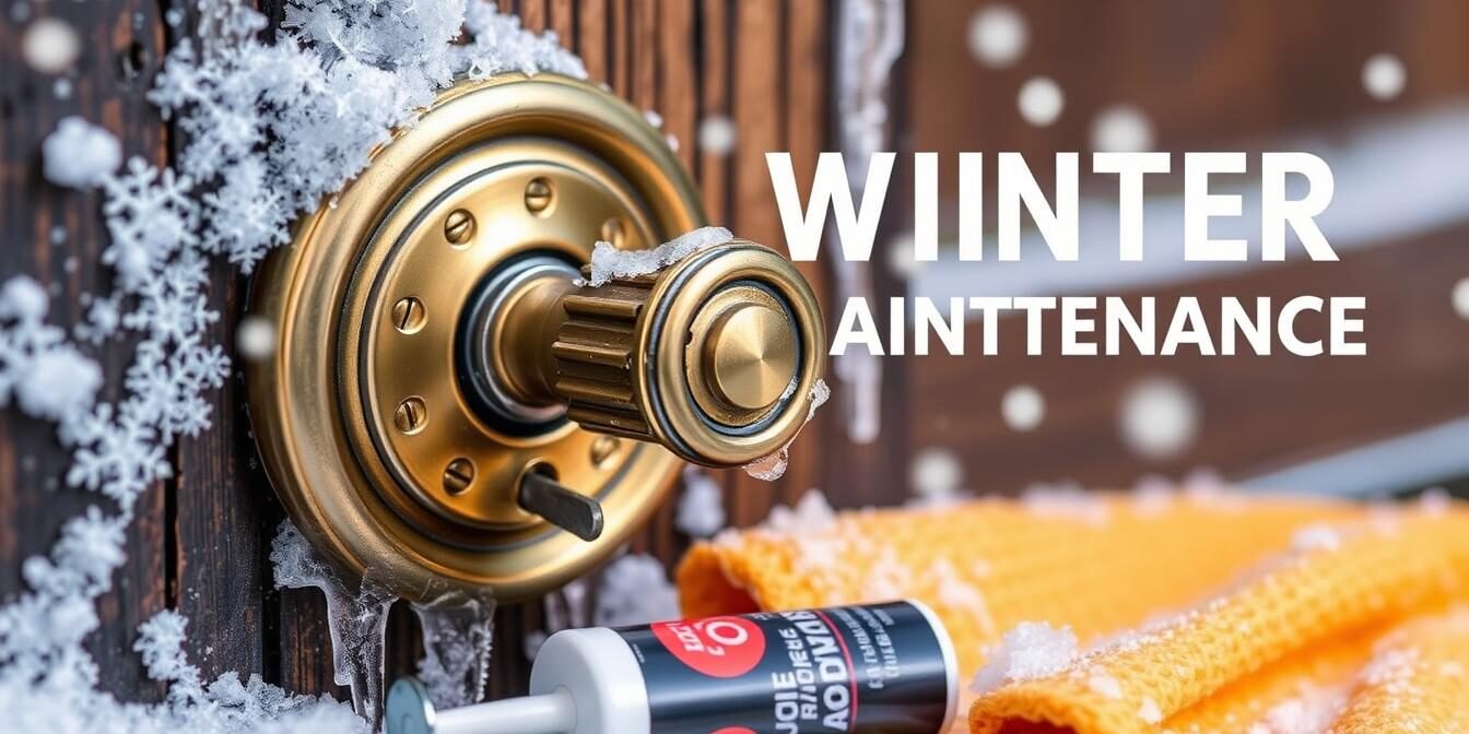 Comment entretenir sa serrure en hiver?