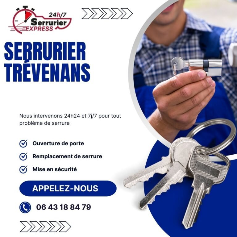 Serrurier Trevenans. Dépannage serrurerie porte bloquée, clé coincée clé cassée dans la serrure intervention 24h24 serrurier express H24 au 0643188479