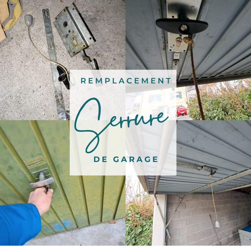 remplacement serrure de garage Normstahl par serrurier express H24