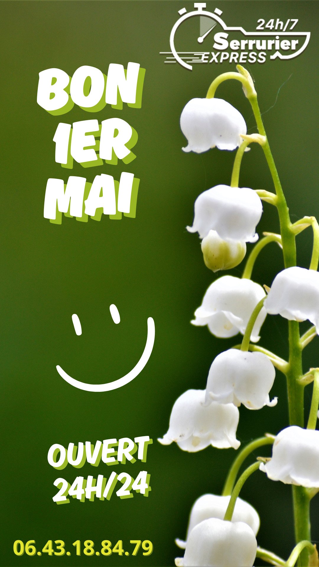 on 1er mai serrurier express 24h